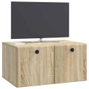  Vegghengt TV skap 59,5 x 41 x 30 cm Sonoma eik Konstruert tre