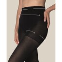 Pierre Robert Hold In Tights Fine Merino Wool Black 40 44