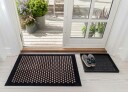 tica copenhagen Dot dørmatte Black-sand, 60 x 90 cm