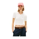 Tommy Jeans Dame Topper Hvit M,