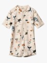 LIEWOOD Maks svømming Jumpsuit sea creature/ sand y