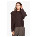 Camilla Pihl Dame Strikkevarer Brun XL