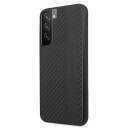Mercedes AMG Mobildeksel Carbon Stripe for Samsung Galaxy S22+ - Svart