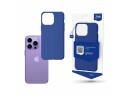 Iphone 14 Pro-Deksel Fra 3Mk Matt Case-Serien - Blå