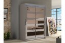 Biscayne Garderobeskap Med Speil 120x200 cm -