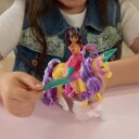 Unicorn Academy Wing Magic Leaf Ava Dukke Og Enhjørning Med Vinger