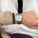 Seiko Sapphire 40mm Steel Silver Dial