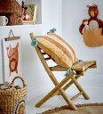 Bloomingville Hei pute 40 x 40 cm Brun-gul