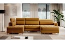 Berrto Sofa med Divan og Sjeselong 5 seters   Gull