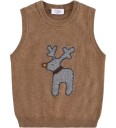 Hust & Claire Coffee Melange Perry Deer 80