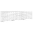 vidaXL Gabion med 5 mm tråd og 10x10 cm mesh 850x20x200 cm