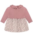 Minymo Dress Ls Aop   Pink   86