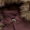 En Fant Baby Snowsuit W. Fake Fur   Red   74