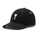 AMI Ami De Coeur Baseball Cap   Black   ONE SIZE