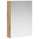  Baderomsspeilskap med hylle Kunstnerisk Eik 50 x 14,5 x 70 cm