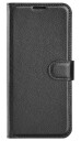 INCOVER Samsung Galaxy A14 (5G) PU Litchi Skin Flip Deksel med Lommebok - Svart