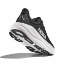Hoka Bondi 9 Wide Dame Bwht/Black/White 39 1/3