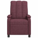 vidaXL Recliner Lilla Stoff