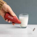 Batteridrevet melkeskummer rød