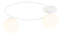 Sopra 2 Hvit/Opal taklampe Ø14 cm E14 230V uten lyskilde