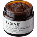 Evolve Radiant Glow Ansiktsmaske 60 ml - Næringsrik Eksfolierende Maske for Alle Hudtyper