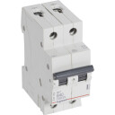 Legrand 6 stk RX³ MCB automatsikring B40 2P 2M 6kA