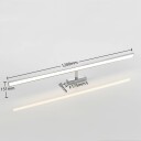 Lindby Jukka LED-speillampe til bad 120 cm