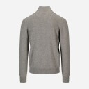 Half Zip Wool-Cashmere Mole