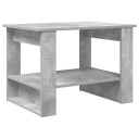  Kaffebord Betonggrå 72 x 50 x 50 cm Konstruert tre