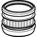 Dobbeltmuffe Silent Db 20 160Mm
