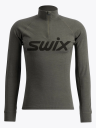 Swix RaceX Merino Half Zip Grønn S