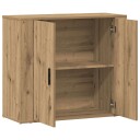  Skjenk artisan eik 80x33x70 cm konstruert tre 8721158443434