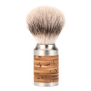 Mühle Rocca Silvertip Fibre barberkost i rustfritt stål