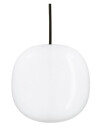 Piet Hein Superkube 150P Taklampe Opal med Sort Ledning