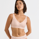 Sloggi Zero Feel Bliss BH topp rosa  L Kvinner