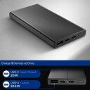 Spigen Essential EA2210 Power Bank 10000 mAh 22,5W Svart