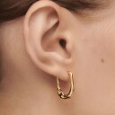 PDPAOLA Magma Øredobber Gullbelagt sølv AR01-C28-U - Dame - 925 sterling silver