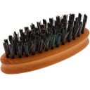 Quintus MMXV Small Beard Brush Pearwood Firm Nylon and Horse Hair Mix