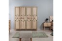 Brokind Garderobe 180 cm - Eik/Brun