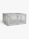 Beemoo Safe Space Lekegrind 130 x 130 Light Grey