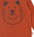 DYR Cph Genser   Dyrroar   Chili Outline Bear   DYR   8 år (128)   Genser Brun Rød