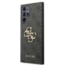 Guess 4G Big Metal Logo Samsung Galaxy S22 Ultra 5G Hybrid-deksel Grå