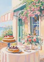 French Dessert Cafe Plakat Plakat / 40x50cm
