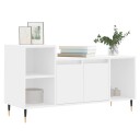 vidaXL TV-benk hvit 100x35x55 cm konstruert tre 8721012113473
