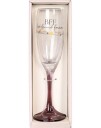 BFF Best Friend Forever - Champagneglass med Rosa Stett i Gaveeske