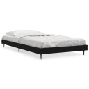 vidaXL Sengeramme svart 90x200 cm konstruert tre