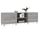 vidaXL TV-benk grå sonoma 150x30x50 cm konstruert tre 8720845426873