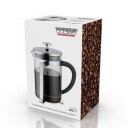 WEIS Presskanne i glass. Klassisk design. 600ml