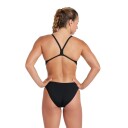 Arena - Badedrakt Women's Team Swimsuit Challenge Solid - Svart