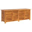  Putekasse med lameller 150x50x56 cm heltre akasie 365842
